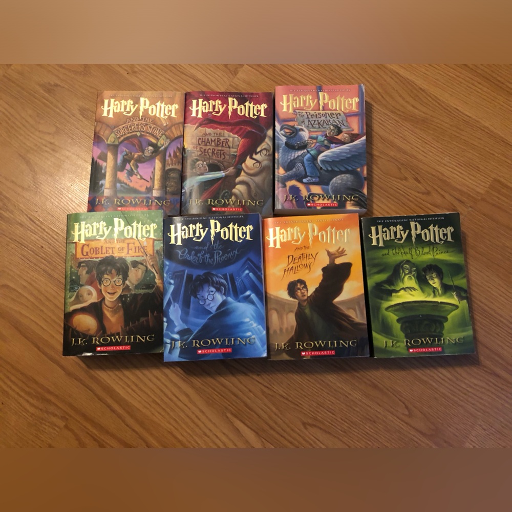 Harry Potter Paperback 1-7 Book Set